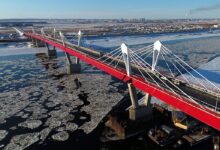 Photo of Строительство нового моста в Китае